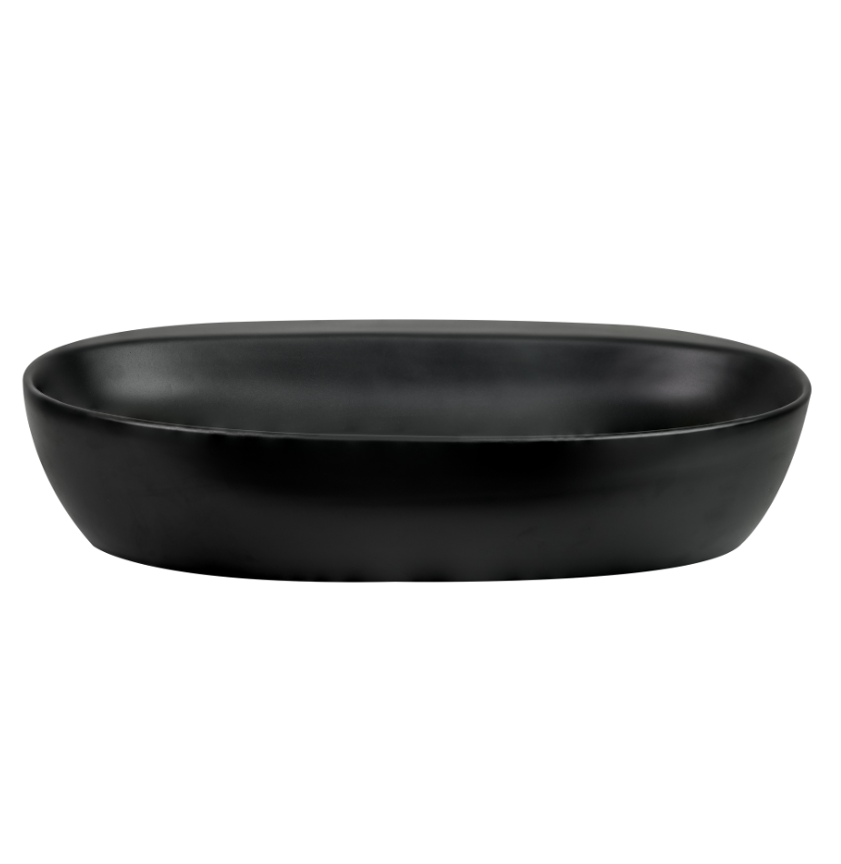 Black Oval Vessel