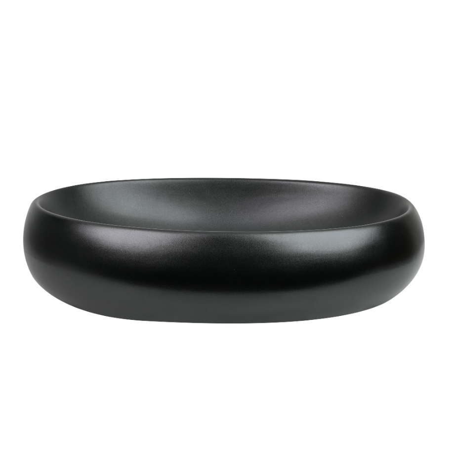 Black Oval Elegance
