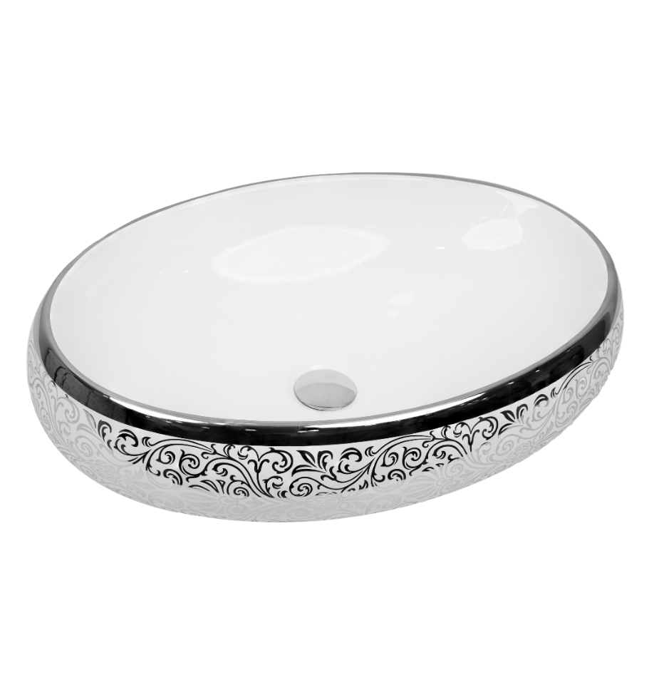 Silver Ceramic Elegance